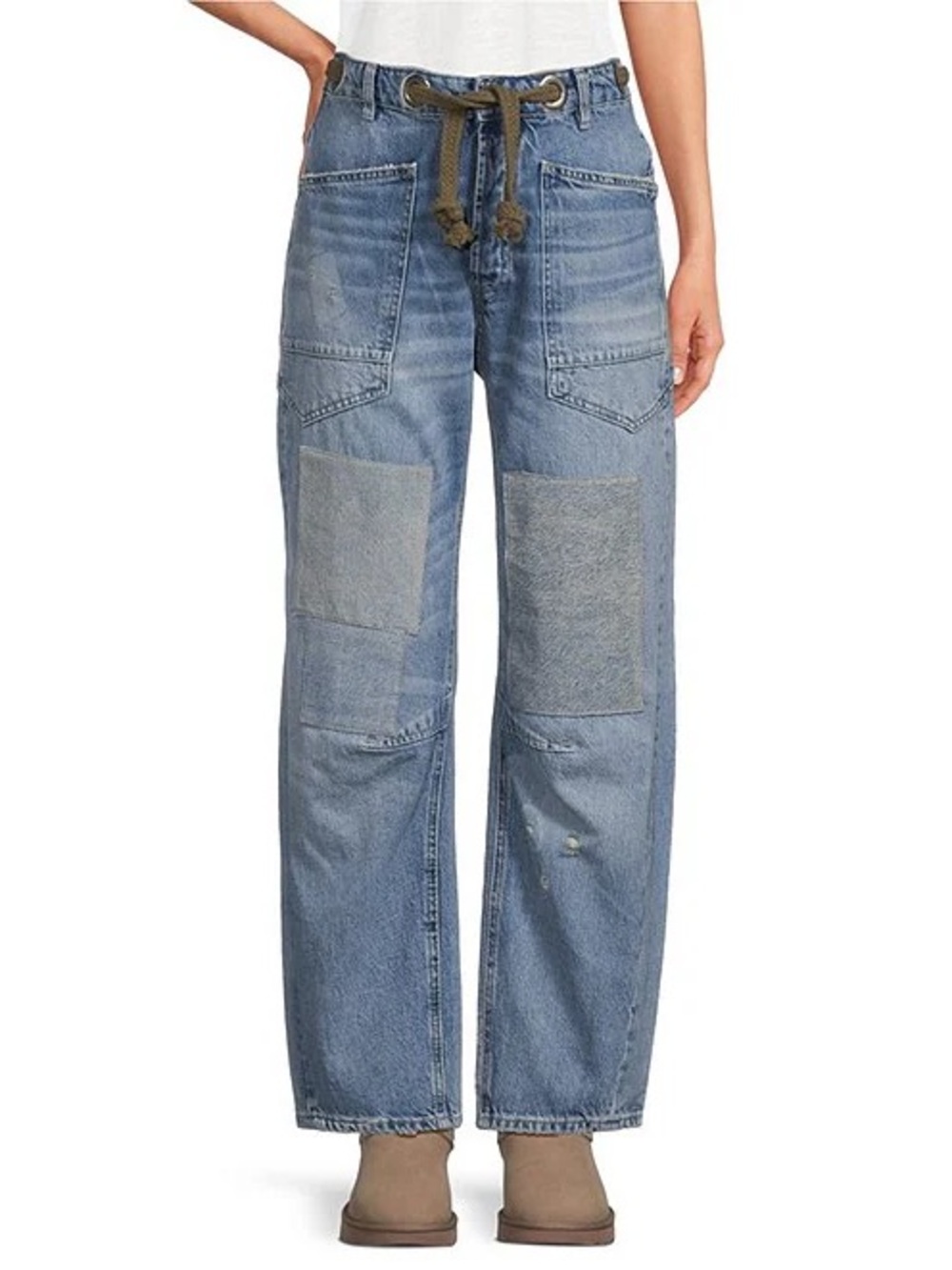 Free people barrel jeans